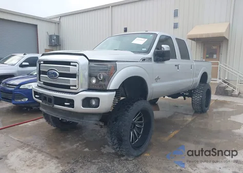 2016 Ford F-250 Lariat from USA, damaged, VIN 1FT7W2BT5GEA80683